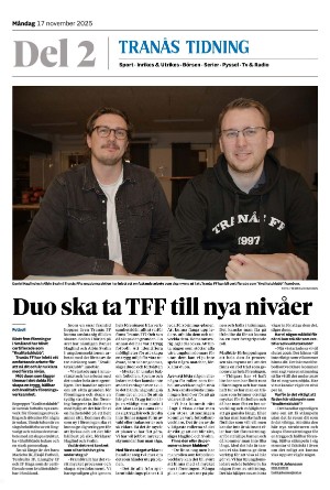 Tranås Tidning Del2 2025-11-17