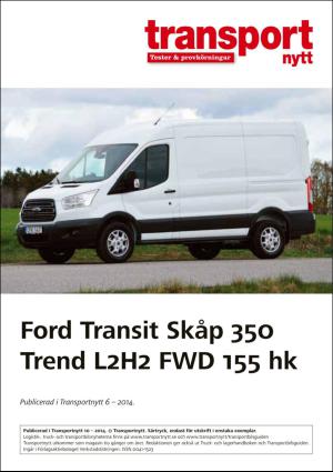 Transportnytt Testar Transportbilar 2014/6 (2014-08-18)