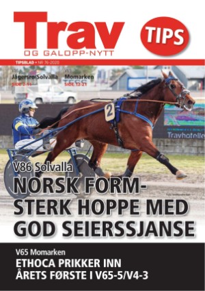 Trav og Galopp-Nytt - Tipsbladet 07.12.20