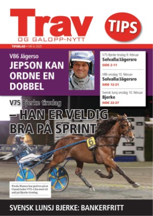 Trav og Galopp-Nytt - Tipsbladet 08.02.21