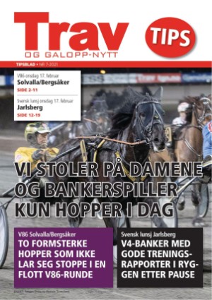 Trav og Galopp-Nytt - Tipsbladet 15.02.21
