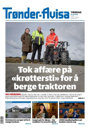 Forside Trønder-Avisa