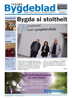 Tysvær Bygdeblad 23.11.23