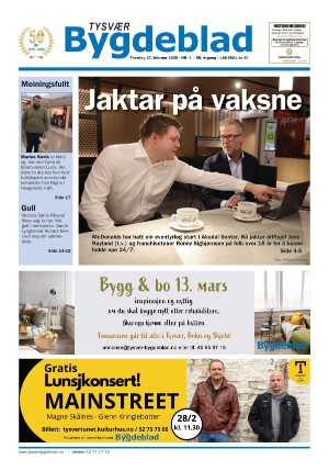 Tysvær Bygdeblad 27.02.25