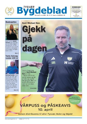 Tysvær Bygdeblad 27.03.25