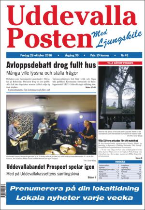 Uddevalla-Posten 2016-10-28