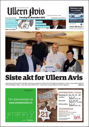 Ullern Avis 18.12.14