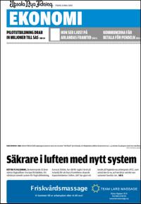 Upsala Nya Tidning UNT Ekonomi 2005-05-10