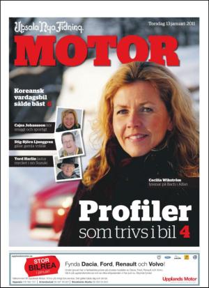 Upsala Nya Tidning UNT Motor 2011-01-13