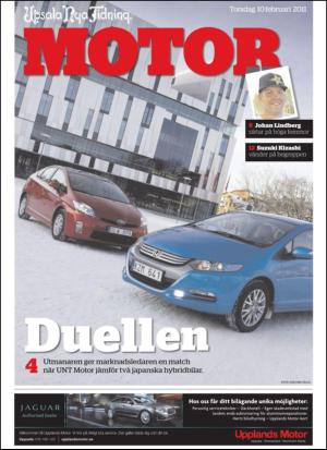 Upsala Nya Tidning UNT Motor 2011-02-10