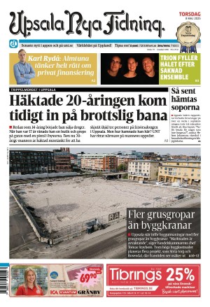 Upsala Nya Tidning 2025-05-08