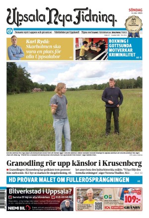 Upsala Nya Tidning 2025-07-06