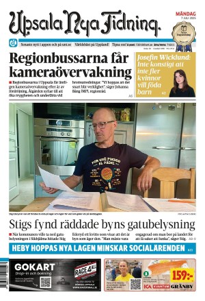 Upsala Nya Tidning 2025-07-07