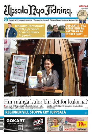 Upsala Nya Tidning 2025-07-14