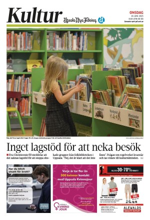Upsala Nya Tidning Sektion B 2025-06-18