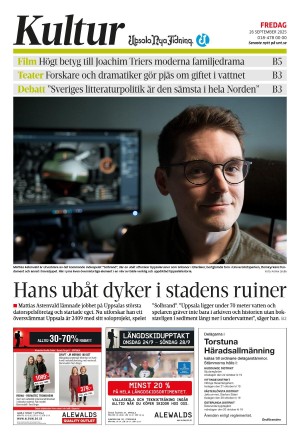 Upsala Nya Tidning Sektion B 2025-09-26