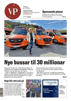 Forside Vaksdalposten