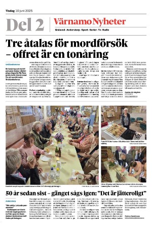 Värnamo Nyheter Del2 2025-06-10