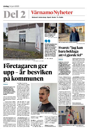 Värnamo Nyheter Del2 2025-06-14