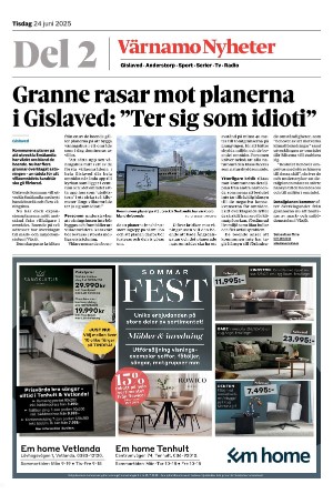 Värnamo Nyheter Del2 2025-06-24