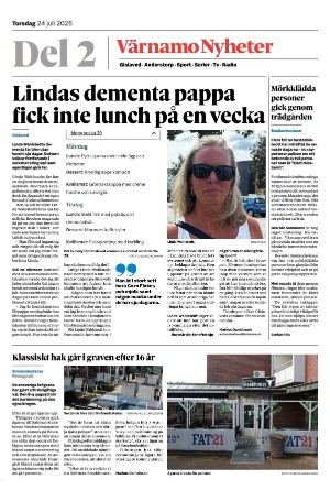 Värnamo Nyheter Del2 2025-07-24