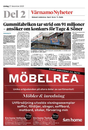 Värnamo Nyheter Del2 2025-12-27