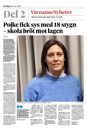 Värnamo Nyheter Del2 2026-01-08