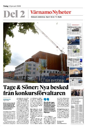 Värnamo Nyheter Del2 2026-01-13
