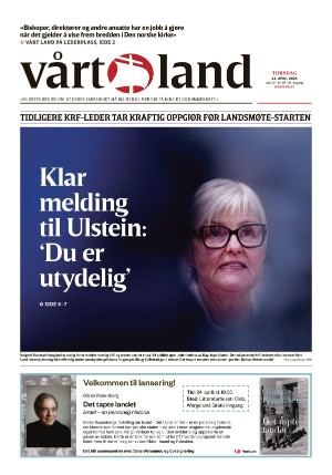Vårt Land 24.04.25
