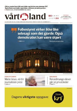Vårt Land 08.09.25