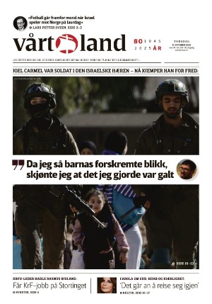 Vårt Land 09.10.25
