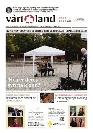 Vårt Land 11.10.25