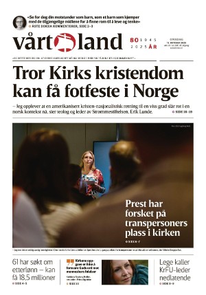 Vårt Land 15.10.25
