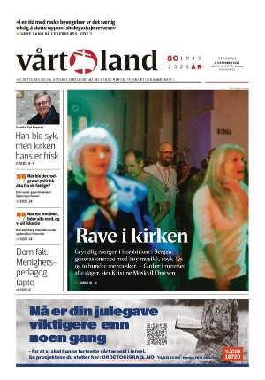 Vårt Land 02.12.25