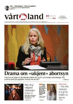 Vårt Land 08.12.25
