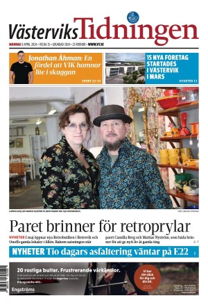 Västerviks-Tidningen 2024-04-08