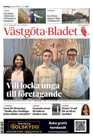 Västgöta Bladet 2024-04-15