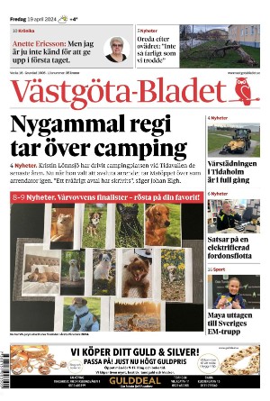 Västgöta Bladet 2024-04-19