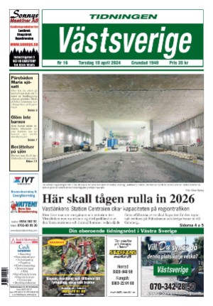 Västsverige 2024-04-18