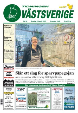 Västsverige 2025-04-16