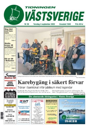 Västsverige 2025-09-04