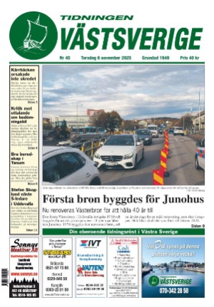 Västsverige 2025-11-06