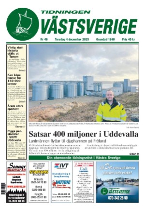 Västsverige 2025-12-04