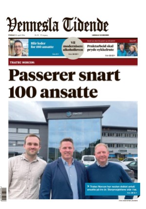 Vennesla Tidende 25.04.25