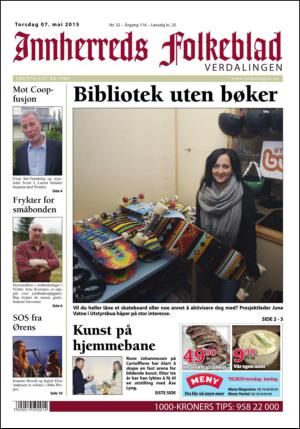 Innherreds Folkeblad Verdalingen 07.05.15