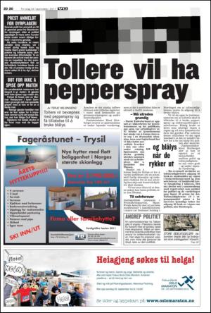 VG Oslo sider 20.09.11