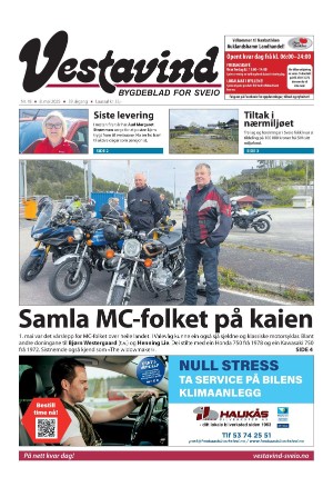 Vestavind 08.05.25