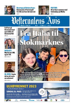 Vesteraalens Avis 24.03.23