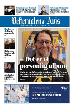 Vesteraalens Avis 28.11.23