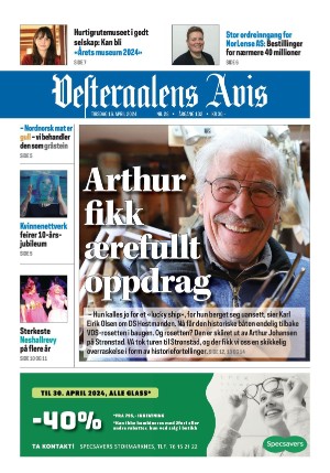 Vesteraalens Avis 16.04.24